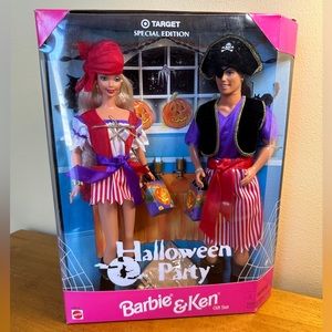 1998 Vintage Barbie and Ken Halloween Party Target special NRFB